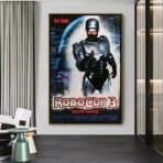 poster vintage de robocop 3