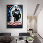 poster vintage de robocop 3