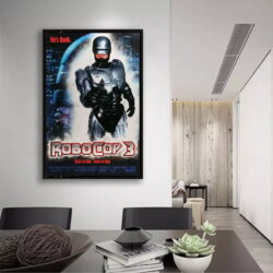 poster vintage de robocop 3
