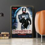 poster vintage de robocop 3