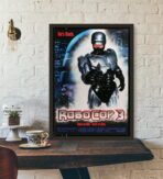poster vintage de robocop 3