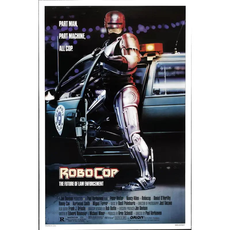 cartel robocop 1987 cartel robocop 1987