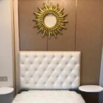 espejo de sol dore vintage