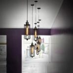 lampara de suspension industrial