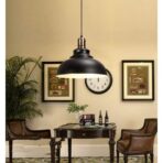 colgante vintage cobre