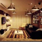 colgante vintage cobre
