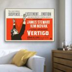 cartel de vertigo hitchcock