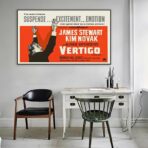 cartel de vertigo hitchcock