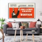 cartel de vertigo hitchcock