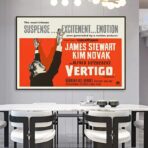 cartel de vertigo hitchcock