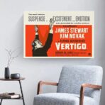 cartel de vertigo hitchcock