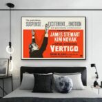 cartel de vertigo hitchcock