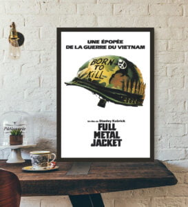 cartel de pelicula full metal jacket