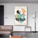 cartel de pelicula rosa