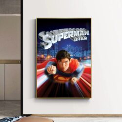 cartel de pelicula superman