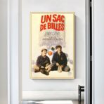 cartel de pelicula un saco de canicas