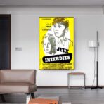 cartel juegos prohibidos