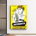 cartel juegos prohibidos