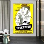 cartel juegos prohibidos