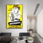 cartel juegos prohibidos