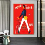 jacques tati cartel de vacaciones