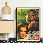 cartel la bella y la bestia cocteau