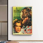 cartel la bella y la bestia cocteau