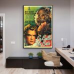 cartel la bella y la bestia cocteau