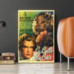 cartel la bella y la bestia cocteau