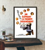 cartel un elefante es enganando enormemente