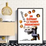 cartel un elefante es enganando enormemente