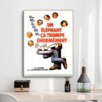 cartel un elefante es enganando enormemente