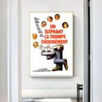 cartel un elefante es enganando enormemente