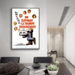 cartel un elefante es enganando enormemente