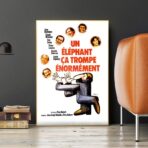 cartel un elefante es enganando enormemente