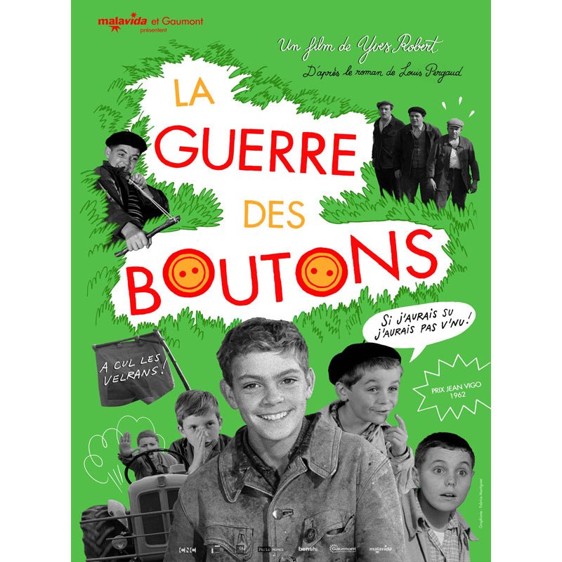 cartel de la guerra de los botones cartel de la guerra de los botones