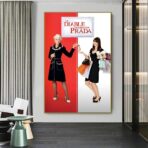 el diablo viste de prada cartel de pelicula