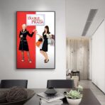 el diablo viste de prada cartel de pelicula