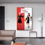 el diablo viste de prada cartel de pelicula