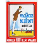 cartel de vacaciones del senor hulot
