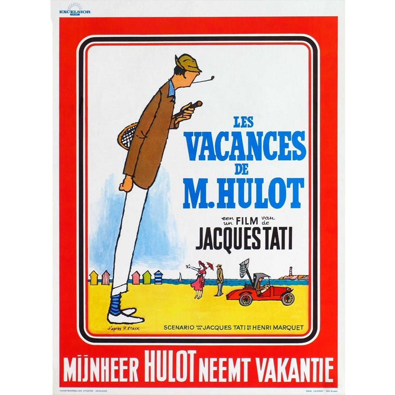 cartel de vacaciones del senor hulot cartel de vacaciones del senor hulot