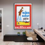 cartel de vacaciones del senor hulot