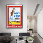 cartel de vacaciones del senor hulot