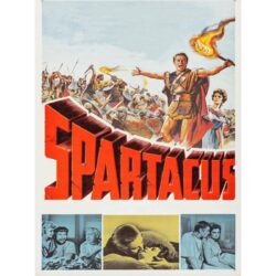 cartel de pelicula espartaco 1