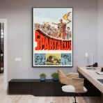 cartel de pelicula espartaco 1