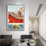 cartel de pelicula espartaco 1