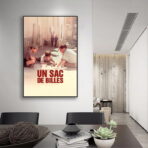 cartel de una bolsa de canicas