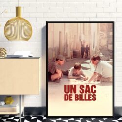 cartel de una bolsa de canicas
