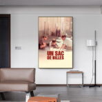 cartel de una bolsa de canicas