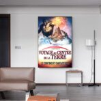 cartel de viaje al centro de la tierra